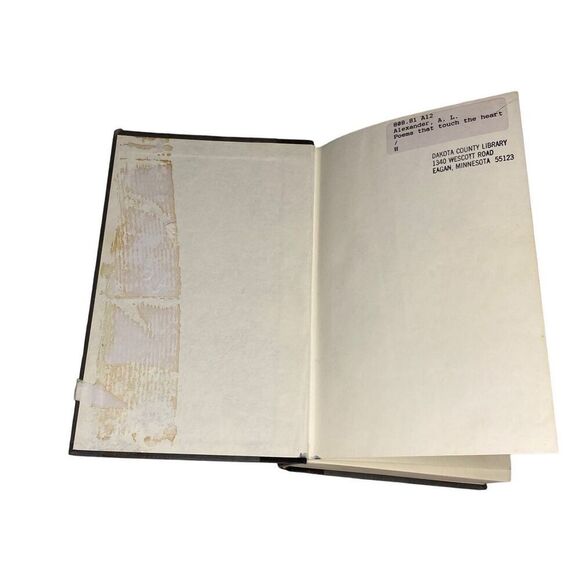 Poems That Touch The Heart By A L Alexander Hardcover Book 1956 - Picture 6 of 13